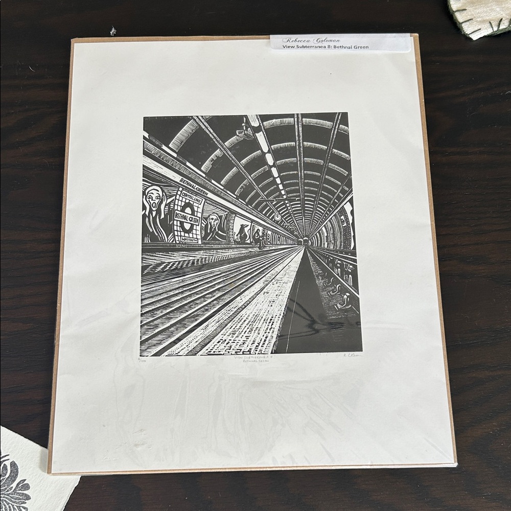 Rebecca Coleman View Subterranea 8 Bethnal Green #8 of 100